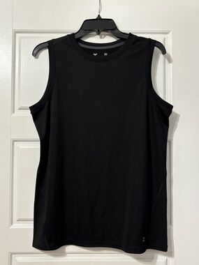 Boys Xersion Sleeveless Quick-Dri Training Tank, Black Size XL 18/20